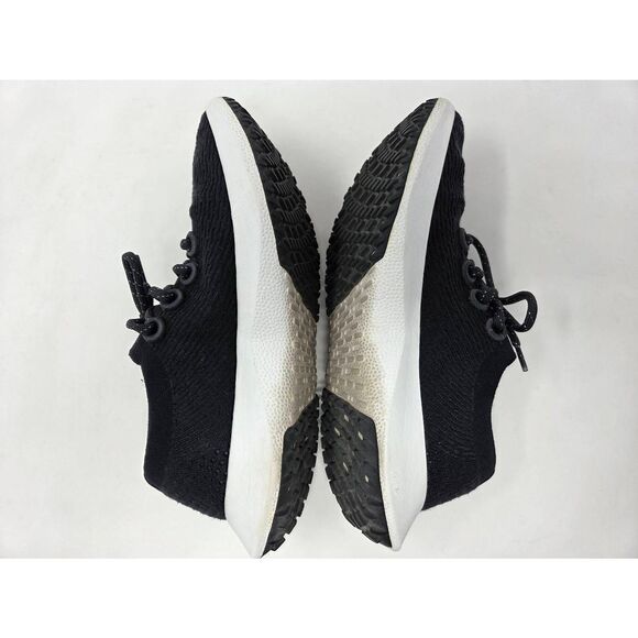 ALLBIRDS TREE DASHER 2 BLACK WHITE SOLE RUNNING SHOES SNEAKERS MENS SIZE 10 - Picture 4 of 8
